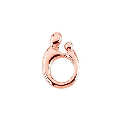 14K Rose 14.5x9.8 mm Mother and Child® Slide Pendant
