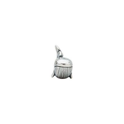 Ladies Sterling Silver 14.25x12.75 mm Whale Bead