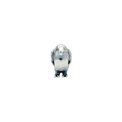 Ladies Sterling Silver 16.75x10.25 mm Parrot Bead