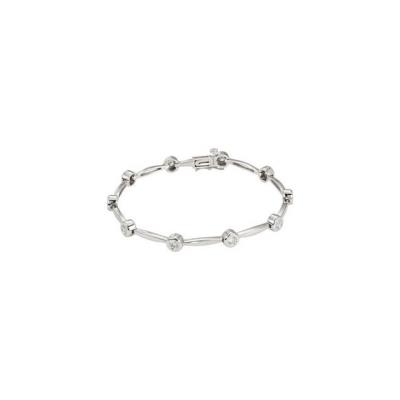 14K White 1 CTW Diamond Line 7 1/2" Bracelet