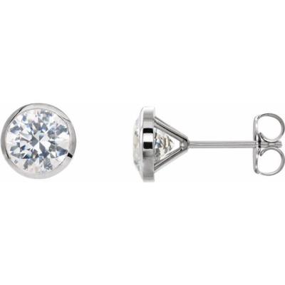 14K White 1/4 CTW Diamond Cocktail-Style Earrings
