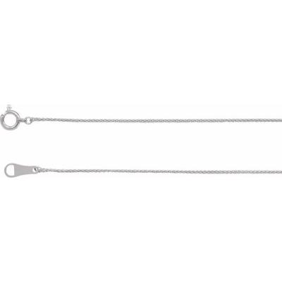 Platinum .8 mm 20" Wheat Chain 