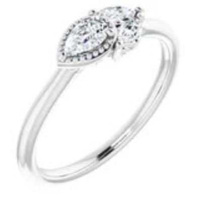 Ladies 14K White 1/4 CTW Diamond Ring        